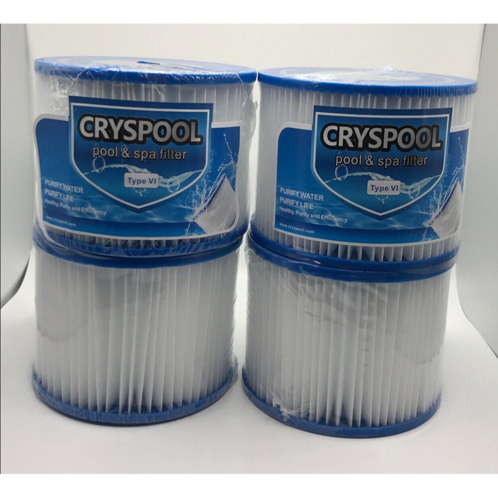 Cryspool‎ Type VI Pool & Spa Filter 4 Pack